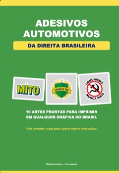 Capa: Adesivos Automotivos da Direita Brasileira